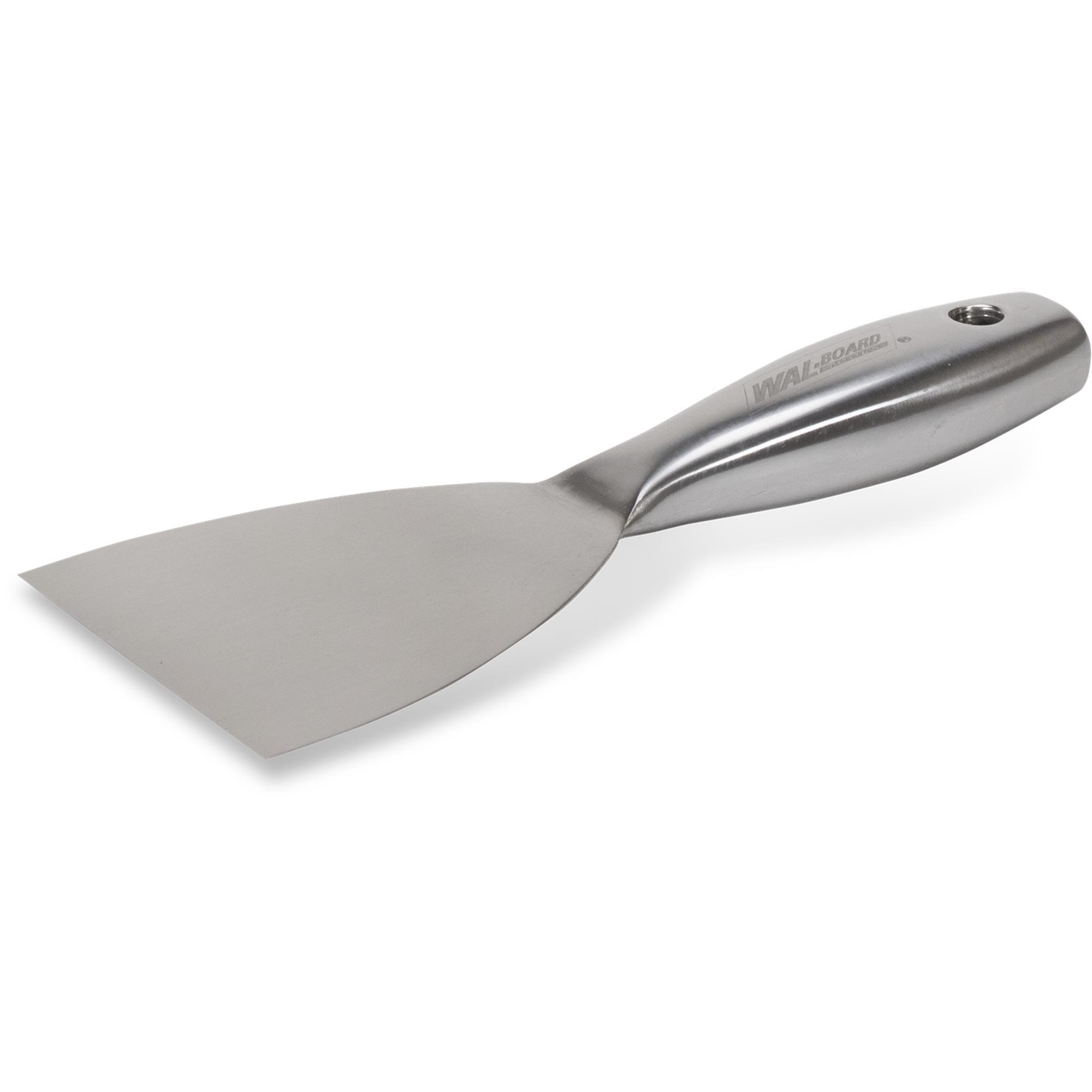 Wal-Board Wal-Pro Professional Joint Knife — 4in., Stainless Steel, Ergonomic Handle, Model# 022-094